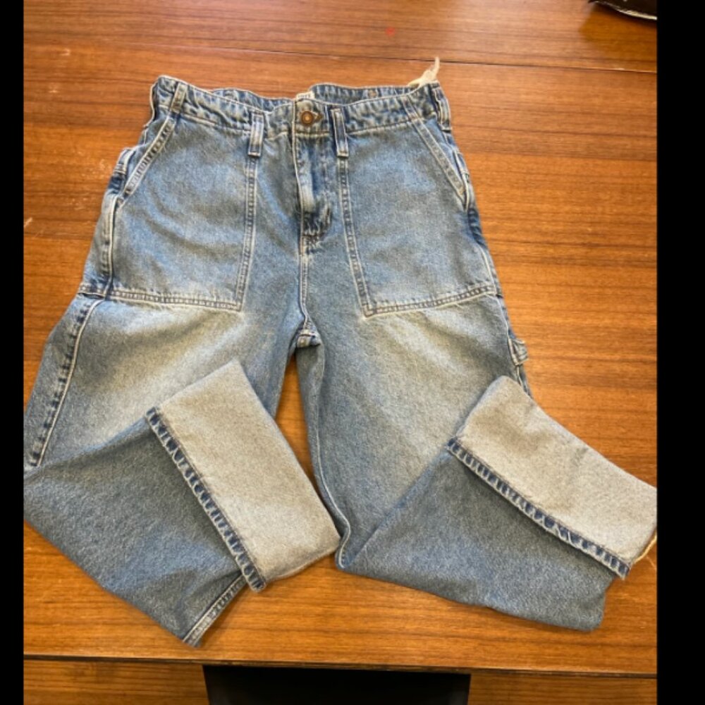 Free People Major Leagues Mid Rise